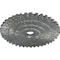Ekena Millwork Eryn Ceiling Medallion (Fits Canopies up to 4"), 24 3/4"OD x 3 1/4"ID x 1 7/8"P, Platinum CM24ENPLS - alternate 3